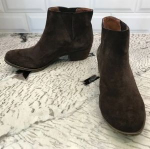 Lucky Brand Suede Booties